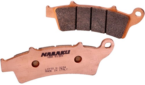 Remblokset Naraku voor Kymco / Piaggio / Aprilia / Malaguti Synthered NK430.39/S