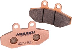 Remblokset Naraku voor MBK Flame 125 / Yamaha Cygnus 125 Synthered NK430.57/S