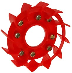 Ontsteking koelvin vliegwiel Naraku Rood China 4T / Kymco 4T / AGM / IVA / Baotian 4T / Peugeot 4T / SYM 4T / TGB 4T / GY6 / Peugeot 2T NK800.11