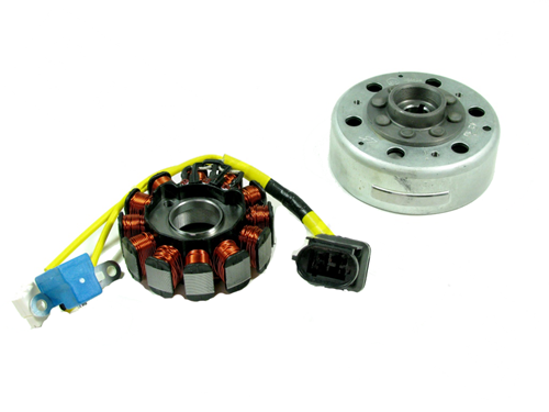 ontsteking + vliegwiel piaggio piaggio zip 2000 125cc / beverly 125cc / carnaby 125cc / 200cc / piaggio x7 / piaggio x8 / piaggio x9 / piaggio zip 125cc