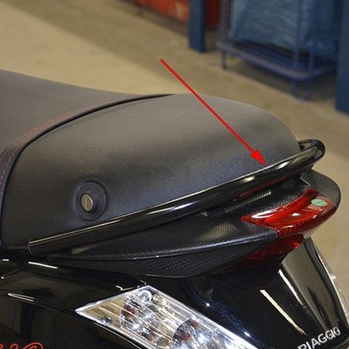 Oppakbeugel Piaggio Zip 2000 / 2018 Mat zwart - 50