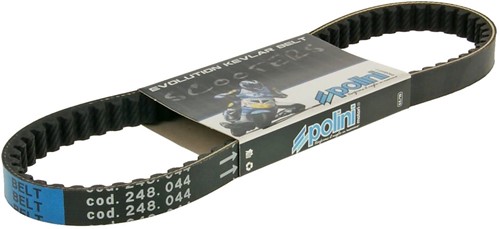 V-snaar Polini Piaggio Zip 2000 4t / Vespa LX 50 2t / Vespa LX 50 4t / Piaggio Zip 2000 2t / Vespa S / Vespa LXV 4t Kevlar 248.044