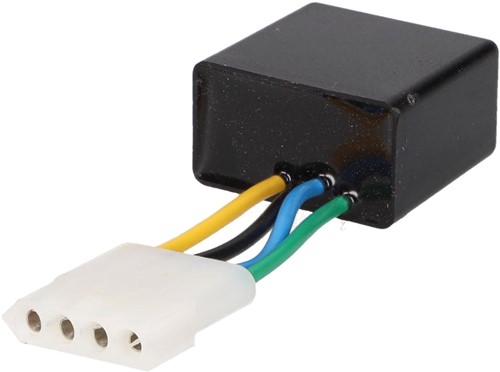 Controle Lichtrelais Aprilia RS 50 / Aprilia RS4 / Aprilia RX 50 / Aprilia SX 50 / Derbi GPR 50 / Derbi Senda / Gilera SMT 50 (4 Polige Stekker)