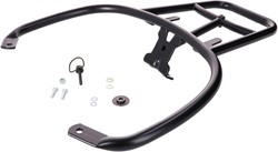 achterdrager vespa gts / vespa gtv zwart (voor koffer montage) origineel 1b001909