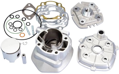 Cilinder Polini EVO 70cc Yamaha Aerox / Rally L.C / Aprillia SR2000 / SR L.C / Ycon L.C / Beta Ark L.c / Malaguti F12 L.C / F12R L.C / F15 L.C / Minarelli Horizontaal 166.0113/10