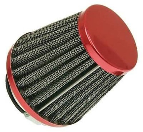 Powerfilter 101 Octane K&N Air Box Rood Rechte Aansluiting Ø35