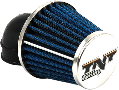 Powerfilter TNT K&N Chroom Schuin 90° Ø28-35 PHBG / PHVA / PHBN