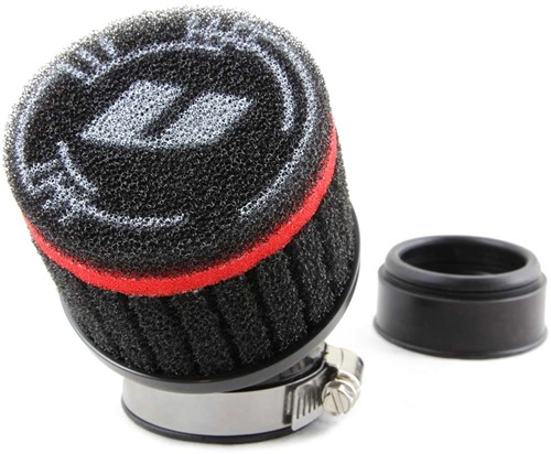 Powerfilter Voca Racing Air Box Zwart Schuin / Rechts Ø48