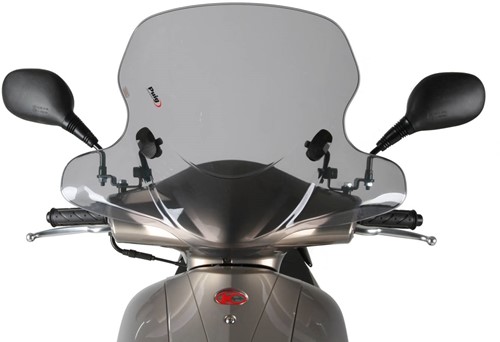 Windscherm Puig City Sport Kymco Vitality Smoke Getint Hoogte 33cm