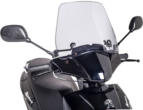 Windscherm Puig Peugeot Kisbee Smoke Getint Hoogte 31cm