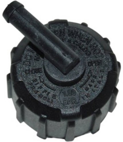 Radiateurdop Derbi Senda / Rieju MRT / Malaguti Drakon / Malaguti F12 L.C / Malaguti F12R / Malaguti Xsm / Malaguti Xtm / Gilera Gsm - Inclusief Ontluchtings Nippel Origineel - 07121903