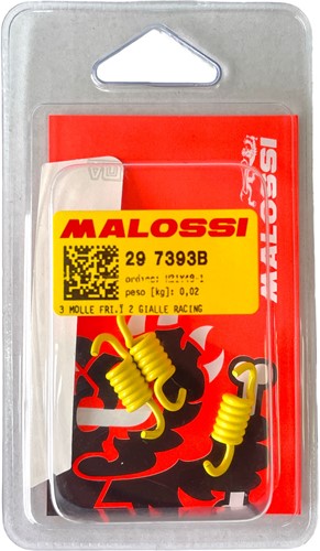 Koppeling Trekveren Geel Malossi Kymco / Piaggio 2takt / China 4takt / Baotian / BTC / AGM 297393B-2