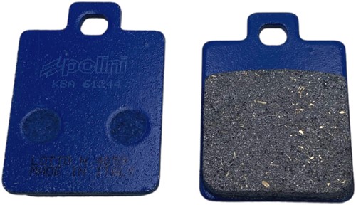 Remblokset Polini voor Vespa / Piaggio / Gilera / Aprilia / CPI / Peugeot 174.0014