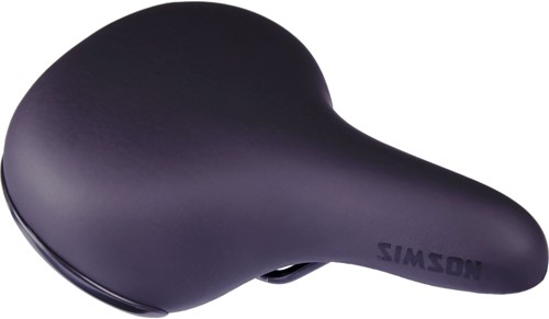 Fiets Zadel Simson City Zwart