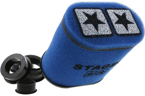 Powerfilter Stage6 Racing Blauw Dubbellaags Ø 28/35/42/45/49/55 Aansluiting 