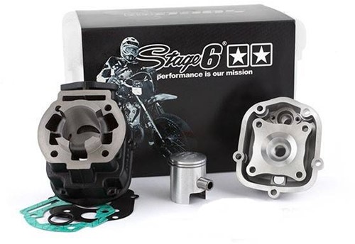 Cilinder + Kop Stage6 Streetrace 50cc Derbi Senda R DRD X-Treme / Derbi Senda R DRD / Derbi Senda R v.a 2006 