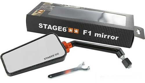Spiegel Stage6 F1 Links Carbon Glans Universeel Scooter M8 Draad