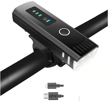 Voorlicht Aplus Universeel E-step / E-bike LED  BL06 + Dagrijverlichting