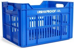 Gerecyclede Fietskrat Urban Proof 30 liter 40 x 30 x 25cm Koningsblauw