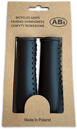 Fiets handvatten set ABI 120 mm - Zwart