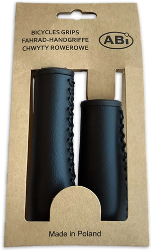Fiets Handvatten Set 120 / 95 mm - Zwart