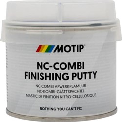 Motip Grijs Nitro Combi Scooter Plamuur in blik 250 Gram
