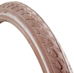 Fiets Buitenband Deli Tire 24 x 1.75 (47-507) BMX Bruin Met Reflectie