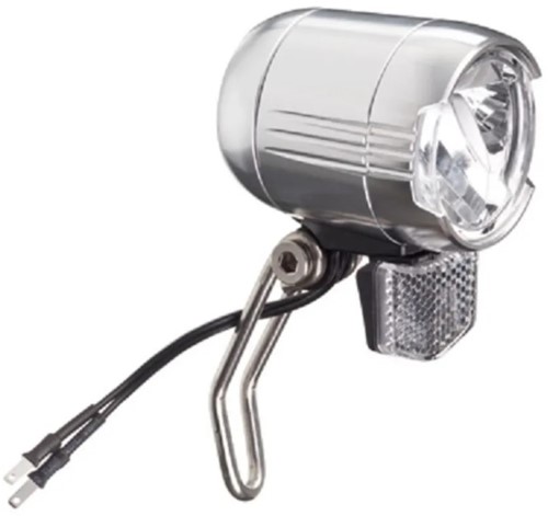 Fiets FALKX Iron Koplamp zilver Aluminium E-Bike 6V-48V