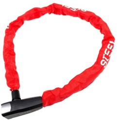 Fiets Steel kettingslot Pro Force 8x8x1100, rood