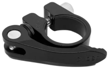 Fiets Ursus zadelpenklem 34.9mm met hendel. Zwart