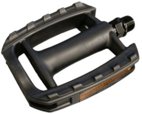 Fiets FALKX Gravity pedalen 9/16", One piece kunststof