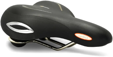 Selle Royal zadel Lookin Relaxed Stracciatella zwart