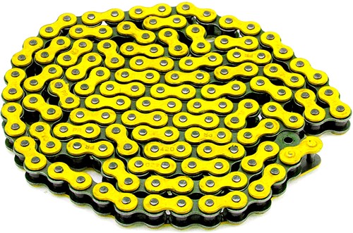 Ketting Voca Racing Versterkt 420 / 136 Schakels Geel