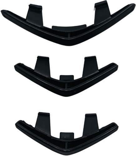 Sierstrip voorscherm Vespa Primavera / Sprint Zwart Mat (set van 3)