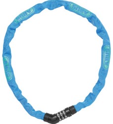 Fiets Abus kettingslot code Steel-O-Chain 4804C/75 Blauw