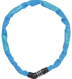Fiets Abus kettingslot code Steel-O-Chain 4804C/75 Blauw