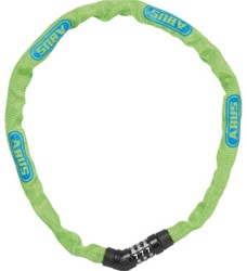 Fiets Abus kettingslot code Steel-O-Chain 4804C/75 lime