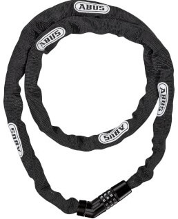 Fiets Abus kettingslot code Steel-O-Chain 4804C/75 black