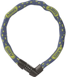 Fiets Abus kettingslot code Tresor 1385/75 blue mask