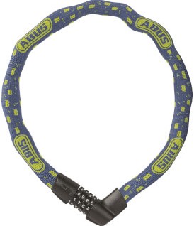 Fiets Abus kettingslot code Tresor 1385/75 blue mask