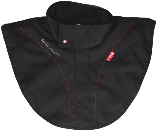 Nekwarmer Speeds Aqua-shell zwart