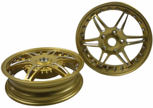 Velgen Set Vespa Sprint / Vespa Primavera Sport Edition Goud