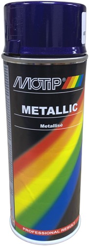 spuitbus motip metallic lak violet paars 400ml