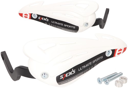 Handkappen Wit Universeel Bromfiets Off Road / Motard - Zie Informatie