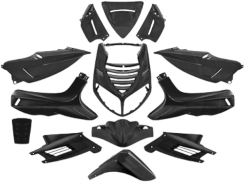 Kappenset voor Peugeot Speedfight 2 - Ongespoten - 13 delig