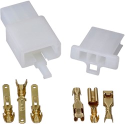 Stekker Connector (3 Polig) Plugset Achterlicht / Knipperlicht Universeel