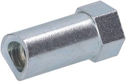 stelmoer remkabel universeel m6 x 22 mm per stuk