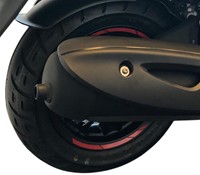 Stickerset Zijscherm Piaggio Zip 2000 Rood + Wiel stickers en Voorkap Stickers Compleet-3