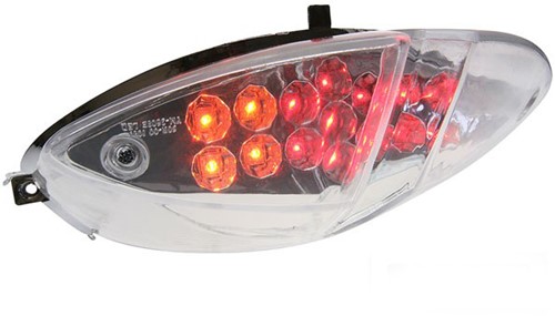 Achterlicht Led Lexus Helder Peugeot Speedfight 2 Knipperlichten Ingebouwd STR-656.86/CE
