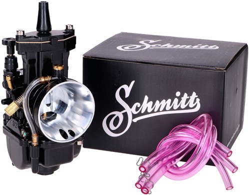 Carburateur Schmitt 24mm Black Edition vlakschuif V.2 Racing